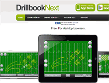 Tablet Screenshot of drillbooknext.com